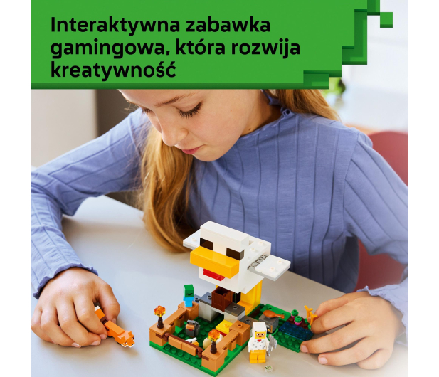 LEGO MINECRAFT 21585 Farma kurczaków - 1473417 - zdjęcie 14